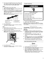 Preview for 5 page of Whirlpool Gold GR2FHTXVS Install Manual