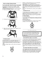 Предварительный просмотр 10 страницы Whirlpool Gold GR2SHWXV User Instructions