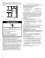 Предварительный просмотр 20 страницы Whirlpool Gold GR2SHWXV User Instructions