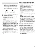 Предварительный просмотр 23 страницы Whirlpool Gold GR2SHWXV User Instructions