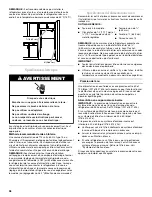 Предварительный просмотр 38 страницы Whirlpool Gold GR2SHWXV User Instructions