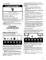 Предварительный просмотр 23 страницы Whirlpool Gold GS5DHAXVY User Manual