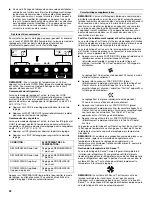 Предварительный просмотр 22 страницы Whirlpool Gold GS6NHAXVK User Instructions