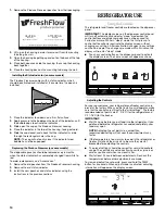 Preview for 10 page of Whirlpool Gold GSS30C6EYF User Instructions