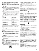 Preview for 11 page of Whirlpool Gold GSS30C6EYF User Instructions