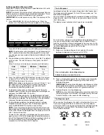 Preview for 13 page of Whirlpool Gold GSS30C6EYF User Instructions