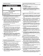 Preview for 39 page of Whirlpool Gold GSS30C6EYF User Instructions