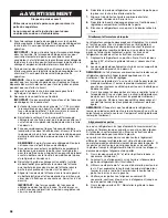 Preview for 48 page of Whirlpool Gold GSS30C6EYF User Instructions