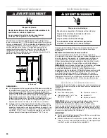 Preview for 50 page of Whirlpool Gold GSS30C6EYF User Instructions