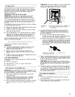 Preview for 51 page of Whirlpool Gold GSS30C6EYF User Instructions