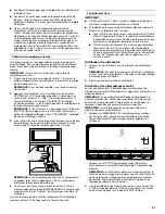 Preview for 57 page of Whirlpool Gold GSS30C6EYF User Instructions