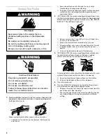 Preview for 6 page of Whirlpool Gold GST9675JQ1 Use And Care Manual