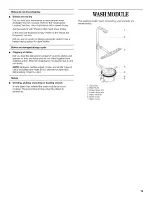 Preview for 19 page of Whirlpool Gold GU1200 Use & Care Manual