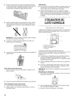 Preview for 29 page of Whirlpool Gold GU1200 Use & Care Manual