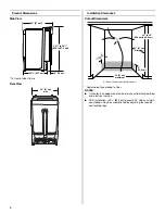 Предварительный просмотр 4 страницы Whirlpool Gold GU3100XTV Installation Instructions Manual