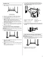 Предварительный просмотр 9 страницы Whirlpool Gold GU3100XTV Installation Instructions Manual