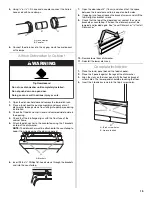 Предварительный просмотр 15 страницы Whirlpool Gold GU3100XTV Installation Instructions Manual