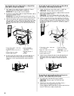 Предварительный просмотр 22 страницы Whirlpool Gold GU3100XTV Installation Instructions Manual