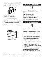 Предварительный просмотр 32 страницы Whirlpool Gold GU3100XTV Installation Instructions Manual