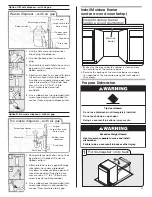 Предварительный просмотр 11 страницы Whirlpool Gold GU3200XTXY Installation Instructions Manual