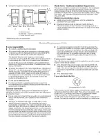 Предварительный просмотр 3 страницы Whirlpool Gold LEQ8611PG2 Installation Instructions Manual