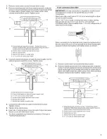 Предварительный просмотр 7 страницы Whirlpool Gold LEQ8611PG2 Installation Instructions Manual