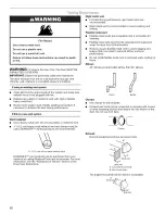 Предварительный просмотр 10 страницы Whirlpool Gold LEQ8611PG2 Installation Instructions Manual