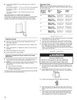 Предварительный просмотр 12 страницы Whirlpool Gold LEQ8611PG2 Installation Instructions Manual