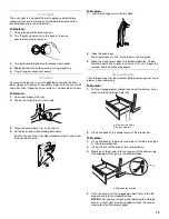 Предварительный просмотр 19 страницы Whirlpool Gold SF262LXS Use And Care Manual