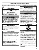 Preview for 3 page of Whirlpool Gold WFD193 Installation Instructions Manual