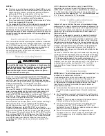 Preview for 14 page of Whirlpool Gold WFD193 Installation Instructions Manual