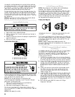 Preview for 26 page of Whirlpool Gold WFD193 Installation Instructions Manual