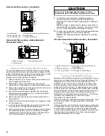 Предварительный просмотр 14 страницы Whirlpool Gold WGFD295 Installation Instructions Manual