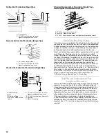 Предварительный просмотр 16 страницы Whirlpool Gold WGFD295 Installation Instructions Manual