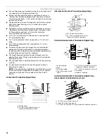 Предварительный просмотр 16 страницы Whirlpool Gold WGFM295 Installation Instructions Manual