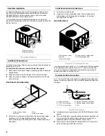 Preview for 8 page of Whirlpool Gold WGGE45 Installation Instructions Manual