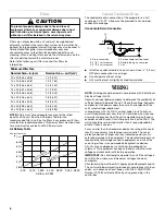 Preview for 6 page of Whirlpool Gold WPC43M Installation Instructions Manual