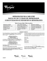 Предварительный просмотр 1 страницы Whirlpool GR2FHMXPQ02 Use & Care Manual