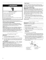 Предварительный просмотр 4 страницы Whirlpool GR2FHMXPQ02 Use & Care Manual