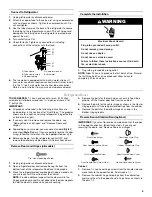 Предварительный просмотр 5 страницы Whirlpool GR2FHMXV User Instructions