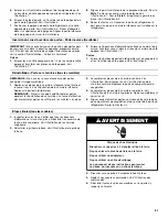 Предварительный просмотр 31 страницы Whirlpool GR2FHMXV User Instructions