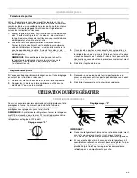 Предварительный просмотр 33 страницы Whirlpool GR2FHMXV User Instructions