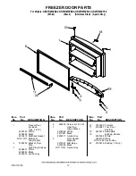 Preview for 13 page of Whirlpool GR2FHMXVB00 Parts Manual