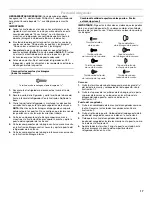 Preview for 17 page of Whirlpool GR2FHMXVY User Manual