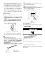 Предварительный просмотр 5 страницы Whirlpool GR2FHTXTB00 Use & Care Manual