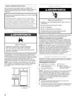 Предварительный просмотр 20 страницы Whirlpool GR2FHTXTB00 Use & Care Manual