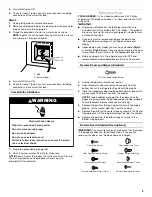 Предварительный просмотр 5 страницы Whirlpool GR2FHTXV User Instructions