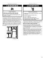 Предварительный просмотр 19 страницы Whirlpool GR2FHTXV User Instructions