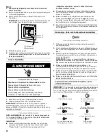 Предварительный просмотр 38 страницы Whirlpool GR2FHTXV User Instructions