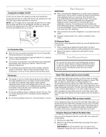 Предварительный просмотр 9 страницы Whirlpool GR2FHTXVB00 User Instructions